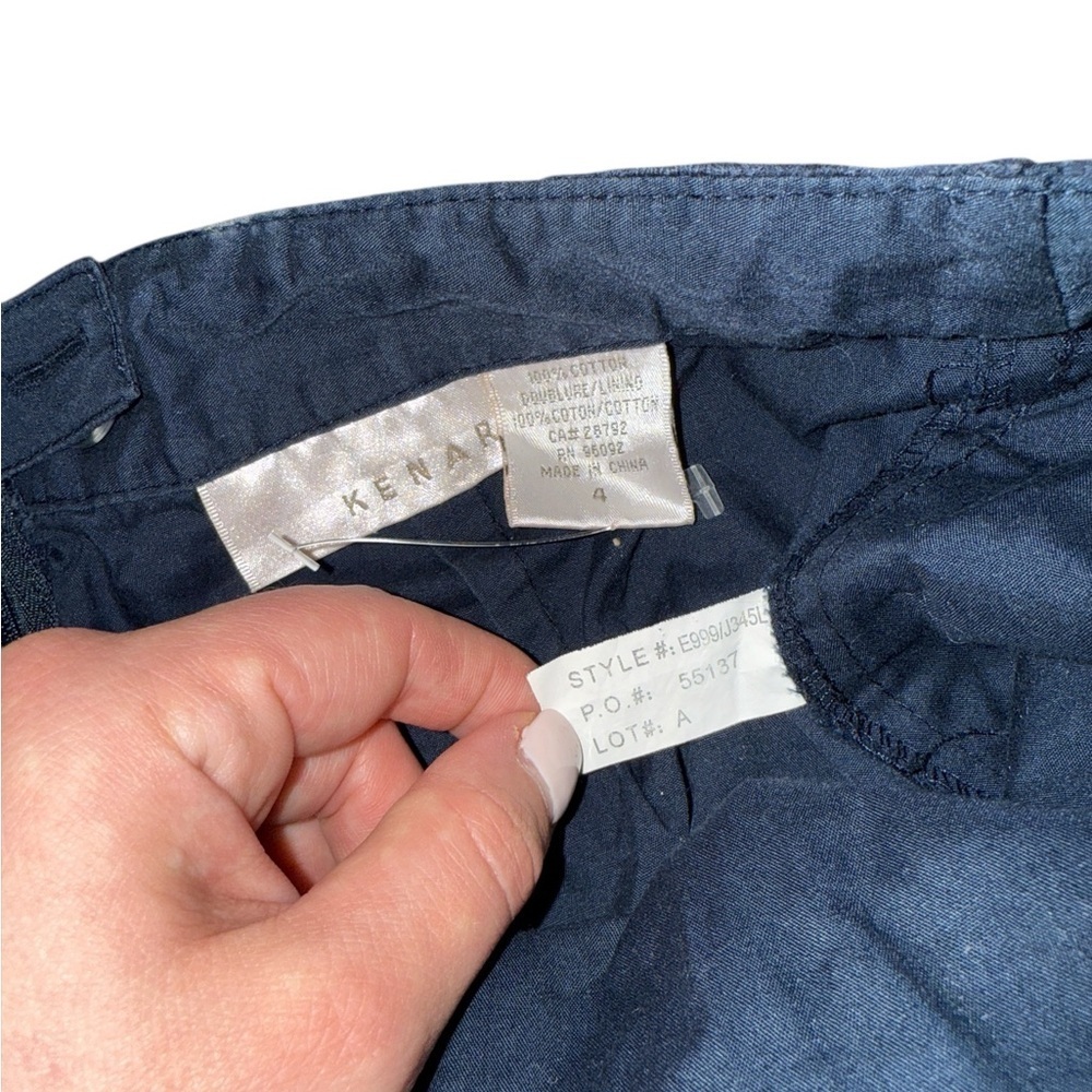 Kenar Navy Mini Skirt - Picture 3 of 4